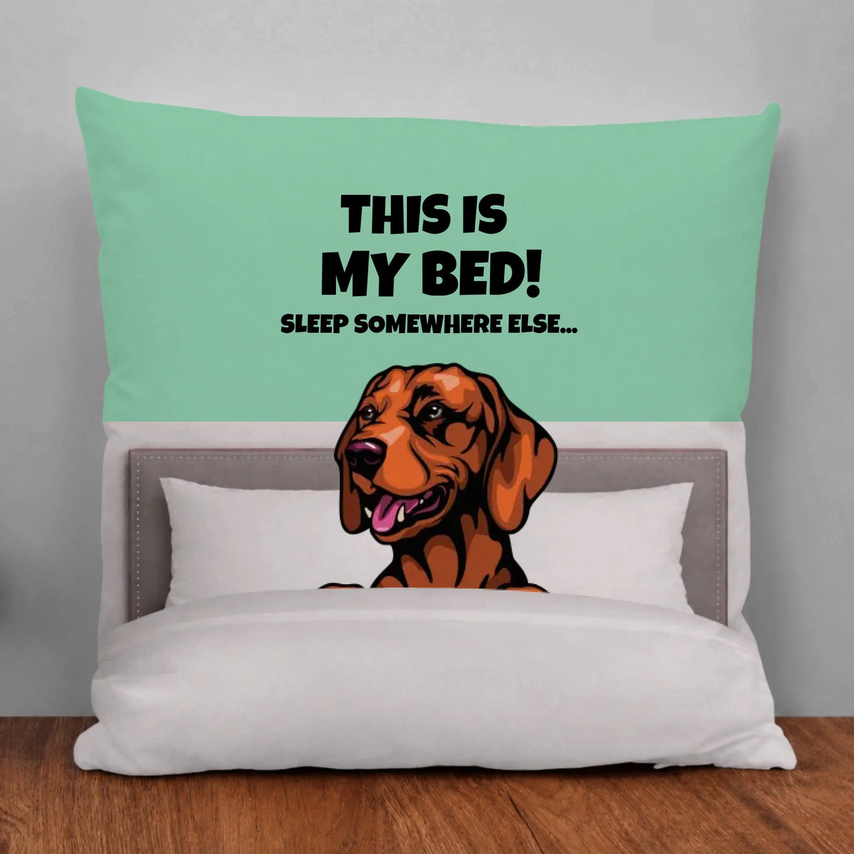 Custom Pillow - Our Bed (Dogs & Cats)