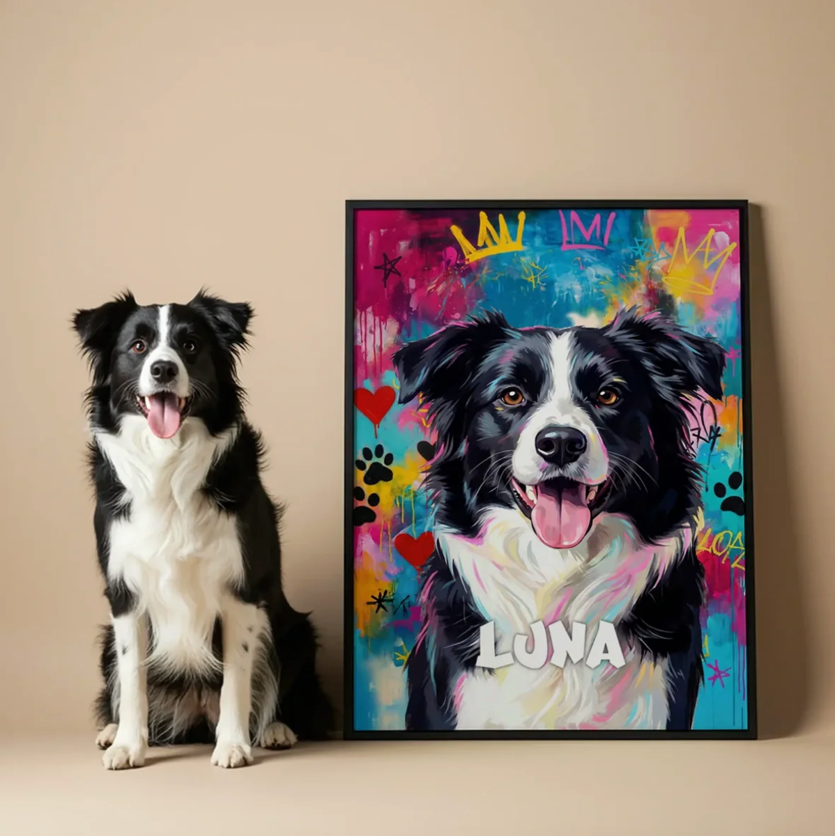 Personalisiertes Poster - Graffiti