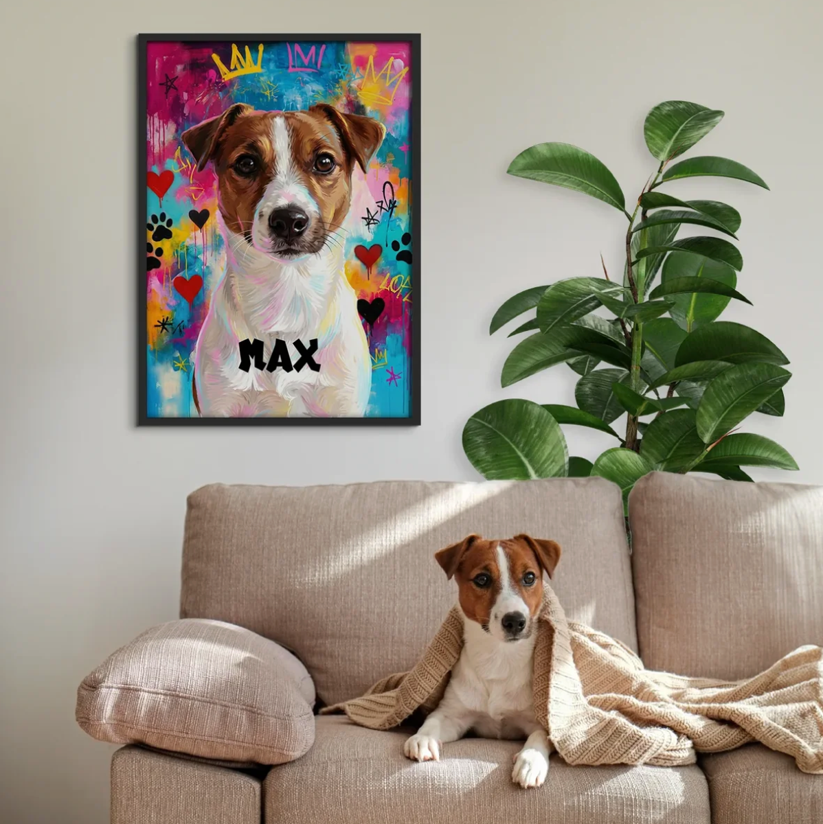 Personalisiertes Poster - Graffiti