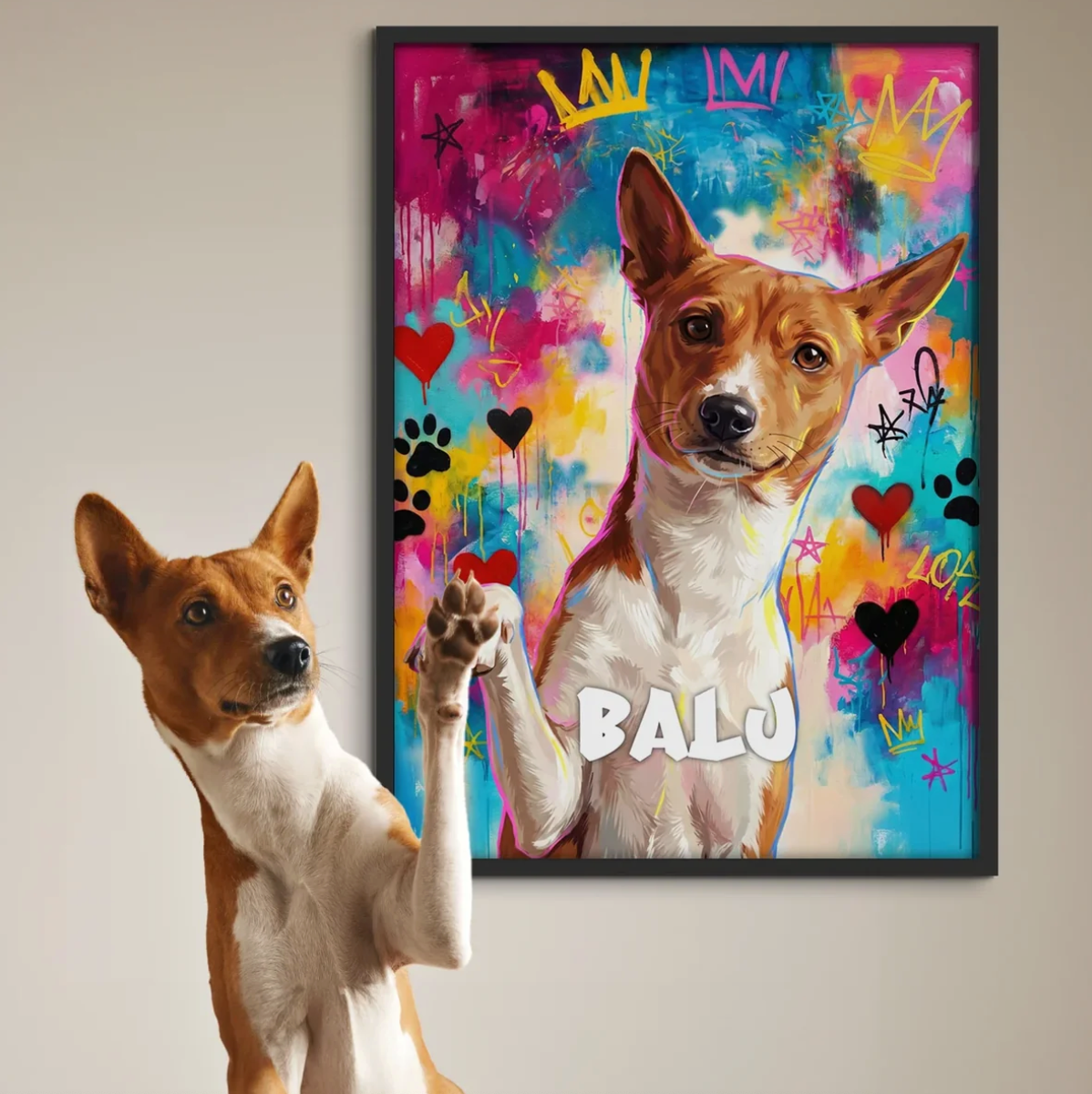 Personalisiertes Poster - Graffiti