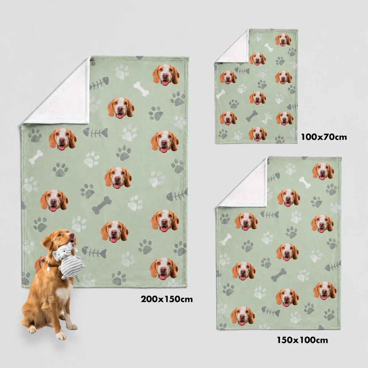 Personalized Pet Blanket - Your Photo